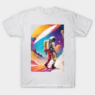 Galactic Wanderer - Exploring the Cosmos Beyond Boundaries T-Shirt